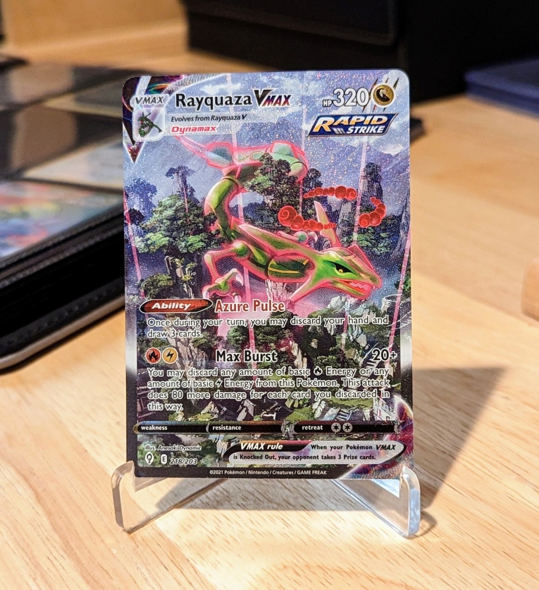 Rayquaza SAR VMAX Japan